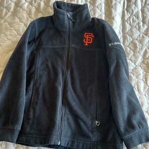 San Francisco Giants Columbia fleece jacket size XS